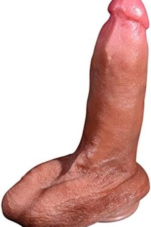 10.23 Inch Huge Realistic Dildo With Lifelike Glans Ball Liquid Silicone Anal Dildo With Strong Suction Cup Adult Sensory Sex Toys For Female Male Masturbation Romi