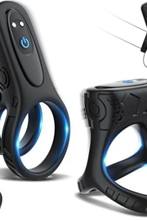 Vibrating Cock Ring Penis Rings -Vibrating Penis Ring For Men With 9 X 2 Modes Testicles Stimulation, Waterproof Cock Ring Vibrator, Silicone Penis Ring Vibrator Male Sex Toy Adult Sex Toy For Men