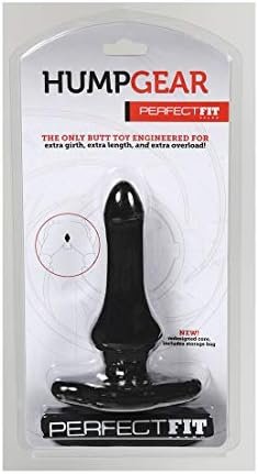 Perfect Fit Hump Gear Penetration Butt Plug, Black - Image 2