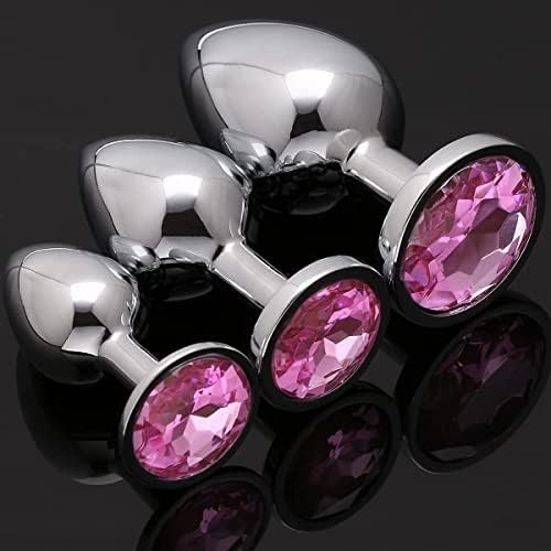 Anal Plug Anal Beads Buttplug But Plug Sex Toys Plug Anal Jugetes Sexuales Anal Trainer Luxury Jewelry Design Fetish Anal Butt Plug Adult Toys Butt Toys But Plug For Women Butt Plus Beginners Set - Image 2