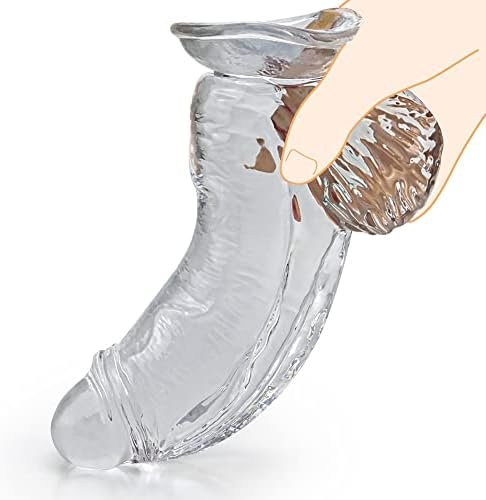 Flexible Realistic Dildo Female Vaginal G-Spot Adult Sex Toy, Very Thick Lifelike Penis With Strong Suction Cup Base For Hands-Free Play Orgasm Pleasure For Women - Image 3