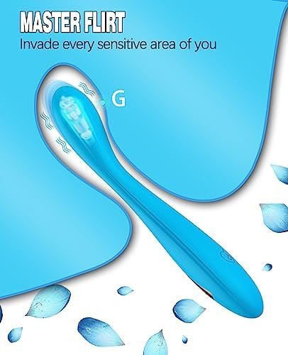 Alovegarden Clitoral G-Spot Powerful Rose Vibrator, Waterproof Dildo Clit Stimulator With 10 Vibration Modes, Softer And Flexible Sex Toy For Women, Clitoral Vibrator (Red) - Image 2