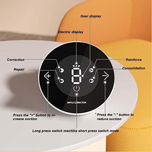 Inverted Nipple Trigger, Electric Manual Nipple Corrector Led Screenn Adjust Suction Inverted Nipples Retraction Device - Image 3