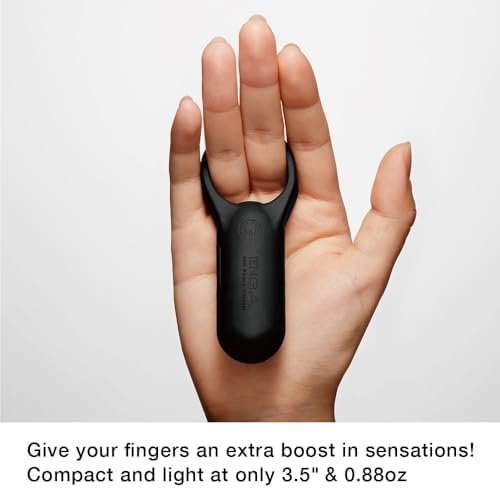 Tenga Svr+, Smart Vibe Ring, Rechargable Couple'S Vibrator, Black - Image 2