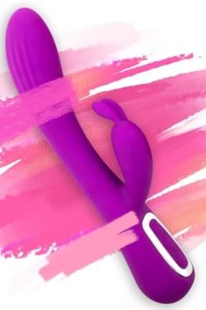 8.5 Inches Handheld Waterproof Back Massagers, Thrusting Vibrator Portable Electric Back Massager For Women(Purple)