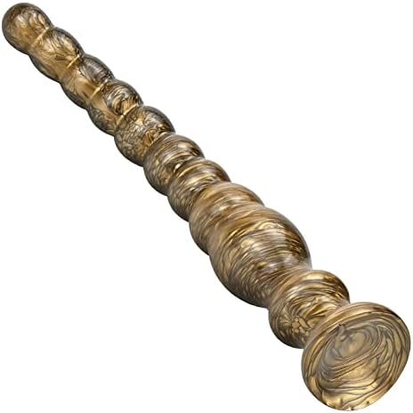 Fst Long Anal Beads Vaginal G-Spot Deep Stimulation Dildo Anus P-Spot Sensitive Zone Masturbation Massage Butt Plug With Strong Suction Cup For Male Female Couple Anus Bead Sex Toy - Image 3