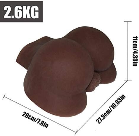 Male Mastubator Sex Doll For Men, Anal Sex Toy With Male Butt Ass With Testis, Full Silicone Sex Doll For Male Masturbators Sex Toy For Male&Gay Black - Image 2