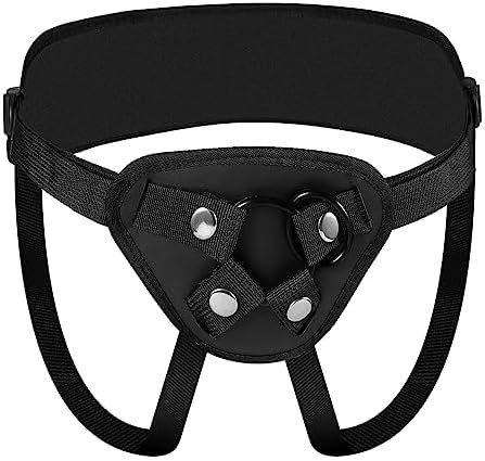 Strap On Dildo Harness, Adjustable Strap On Dildo For All Body Types Strapon With 2 O Rings To Fit Different Base Sizes Dildos, Adult Dildo Harness Wearable Pantie Sex Toy For Women Lesbian Couple