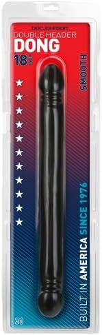 Doc Johnson Veined Double Header Dildo, 18 Inches