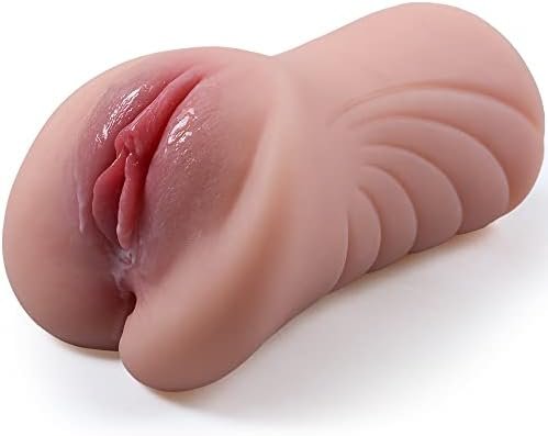 Lifelike Pocket Pussy Realistic Male Masturbator With 3D Textured And Tight Anus Sex Blowjob Stroker,Sex Doll Adult Sex Toy For Men Masturbation
