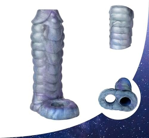 Igugutoy Dildo Penis Extender Condom Greatens Coarsen Silicone Penis Sleeve Men Increase Confidence Increase Dildo Power Can Be Wrapped