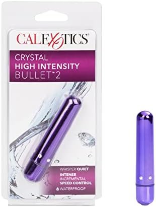 Calexotics Novelties Crystal High Intensity Bullet 2, Purple