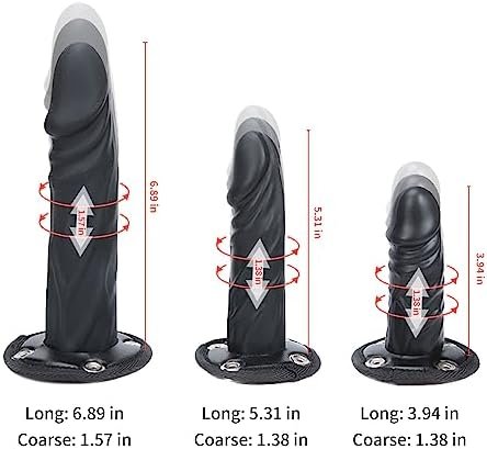 Penile Wearing Pants Strap-On Dildo Wearable Harness Vibrating Detachable Silicone G Spot Stimulator, Vagina Massager Female Masturbator Sex Toys For Women Lesbian Couple - Image 3