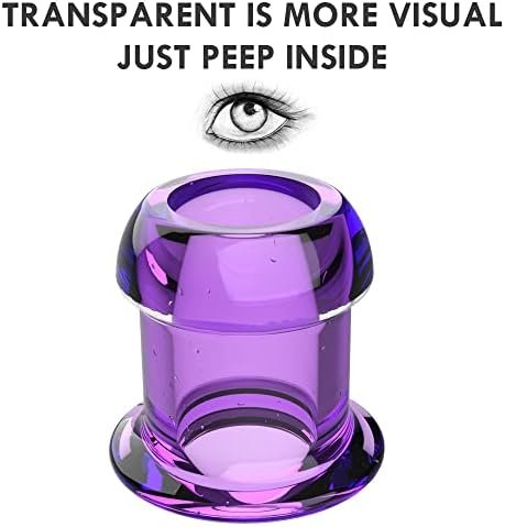 Butt Plug Douche Enema Anal Dilator Hollow Anal Plug Sex Toys For Woman Men Gay Prostata Massager Peep Vaginal Sex Products Purple - Image 3