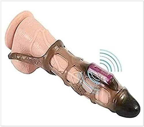 New Soft Realistic Sleeve Extender Sheath For Men Male Enhancement Extension Sleeve Massage Large-4488 - Image 2