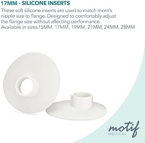Motif Medical Aura Pump Silicone Inserts - 21Mm - Image 2