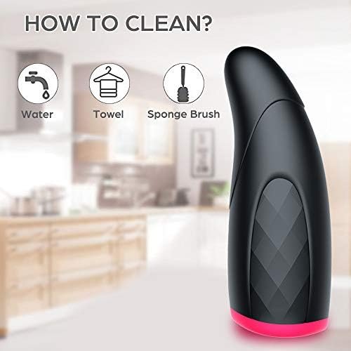 Male Masturbators, Hands-Free Male Masturbator Training Vibrator Sex Toy, 10 Modes Variable Speed Heating Masturbator Cup, Trainer Stimulator Adult Sex Toys - Image 3