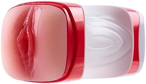 Cupiq 2 In 1 Male Masturbators Adult Sex Toys With Realistic Textured Pussy And Tight Anus Men'S Pocket Pussy Double Ended Male Stroker Anal Play Sex Toys For Men - Image 2