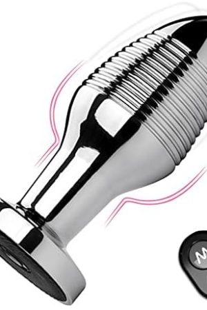 Vibrating Anal Plug,Butt Plug, Stainless Steel Anal Vibrator With 10 Vibration Modes, Anal Sex Toys Vibrating Butt Plug, Butt Plugs Prostate Massagers, Prostate Adult Toys, Adult Sex Toys & Games