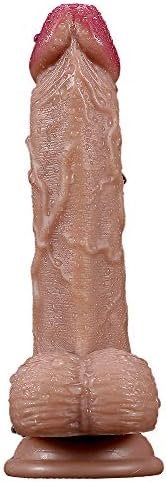 Realistic Dildo 7 Inch Adult Sex Toy For Women, For Men, Ultra Realistic, Silicone Dildo, Anal Dildo, Hands Free Suction Cup Tool, Suitable For Both Gender, Exquisite And Unbelievable - Image 2