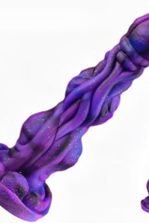 Fantasy Monster Dildo With Two Big Knots, 9.2" Dragon Knot Dildo For Women, Huge Horse Dildo Silicone Animal Dildo With Strong Suction Cup, Thick Alien Dildo Sex Toys For G-Spot & Anal Play