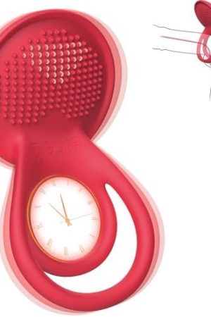 Vibrating Cock Ring With Clitoral Stimulator, Penis Ring Vibrator Couples Adult Sex Toys For Men & Women, 9 Vibrations Male Couple Sex Toy Clitoris Vibrator, Cock Rings Vibrators For Men Pleasure