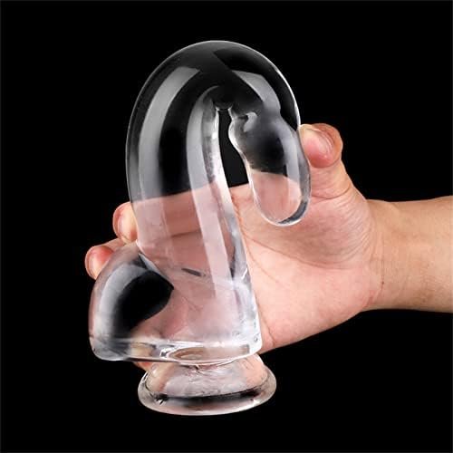 Kutocesy Consolador Tpe Dildo Suction Cup Dildo Thick Dildo For Vaginal G-Spot And Anal Play, For Women/Men/Gay, Adult Toys For Women Or Beginer (Small) - Image 3