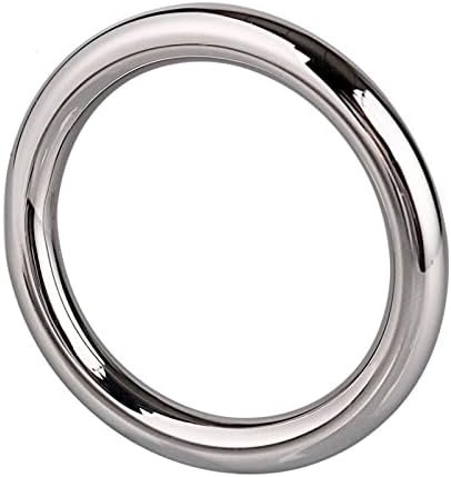 Stainless Steel Penis Cock Rings Metal Ring Penis Loop Metal Delay Ring Stronger Erection Enhancer Sexual Toy For Male(38Mm)