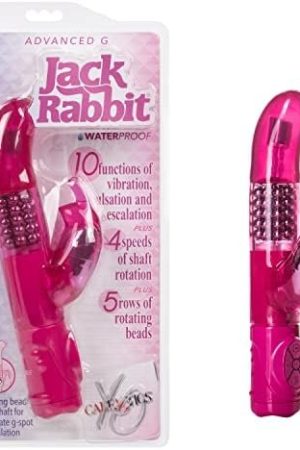 Calexotics Novelties Advanced G-Jack Rabbit Vibrator, Pink