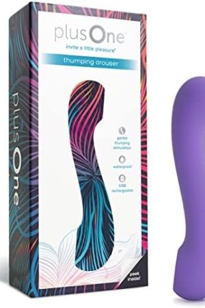 Plusone Thumping Arouser - 10 Settings To Stimulate The G-Spot And For Internal + External Pleasure - Waterproof & Rechargeable