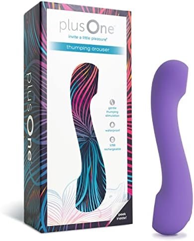 Plusone Thumping Arouser - 10 Settings To Stimulate The G-Spot And For Internal + External Pleasure - Waterproof & Rechargeable