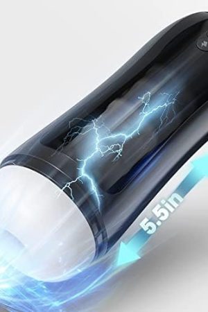Automatic Male Masturbator Cup With 7 Thrusting & 7 Vibration Male Sex Toy, Electric Male Masturbators With 5.5In Realistic Sleeve Pocket Pussy Stroker, Blowjob Adult Sex Toys For Men Masturbation
