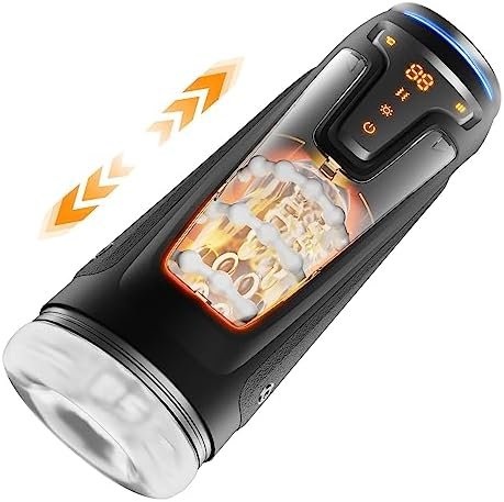 Male Masturbator Sex Toys For Men With 9 Vibrating, 8 Thrusting Modes & 2 Heating Levels, Rhexia Male Sex Toys Adult Toys Penis Pump Male Sex Toy, Adult Sex Toys & Games