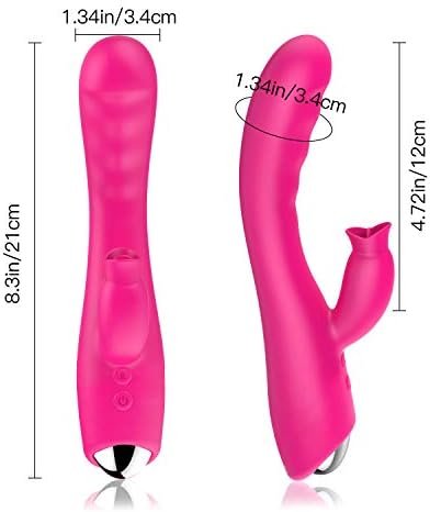 Dildo Penis Sex Toys For Women Clitoral Female Rabbit Vibrator Licking Usb Cable Rechargeable Vibartion Handheld Silicone - Image 3