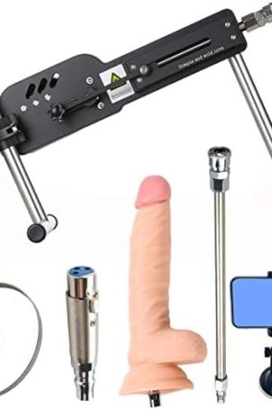 3 Xlr Connector Sex Machine Adjustable Love Machine Thrusting Machines Gun For Women Men Masturbation With Adult Dildos Masturbator Cup