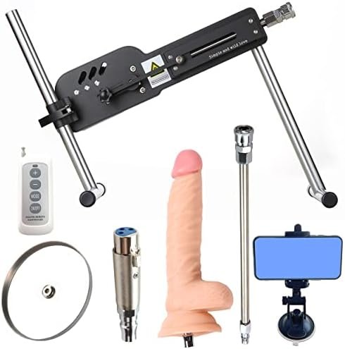 3 Xlr Connector Sex Machine Adjustable Love Machine Thrusting Machines Gun For Women Men Masturbation With Adult Dildos Masturbator Cup