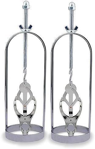 Sex Toys Nipple Clip Butterfly Entrainment Outer Ring Nipple Massage Training Couples Tease Torture Tools Adult Sex Toys (Silver)