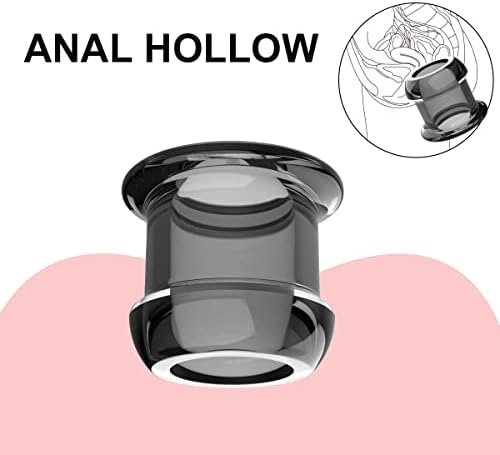 Butt Plug Douche Enema Anal Dilator Hollow Anal Plug Sex Toys For Woman Men Gay Prostata Massager Peep Vaginal Sex Products Gray - Image 2