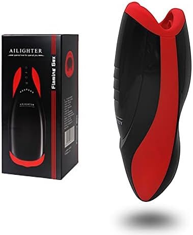 Automatic Male Masturbator Cup, Deep Throat Oral Powerful Soft Silicone With 5 Vibration Sqeezing Modes Sucking Soft Tight Vibrator With Voice Easy To Clean Red - Image 2