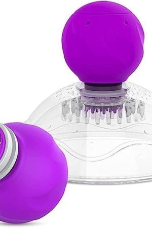 Wedol Wireless Nipple Massager,Vibrating Nipple Suckers With 360ยฐ Rotational Stimulation,10 Vibration Modes, Strong Suction Nipple Toys, Wireless Vibrator Sex Toys For Women,1 Pair, Rechargeable
