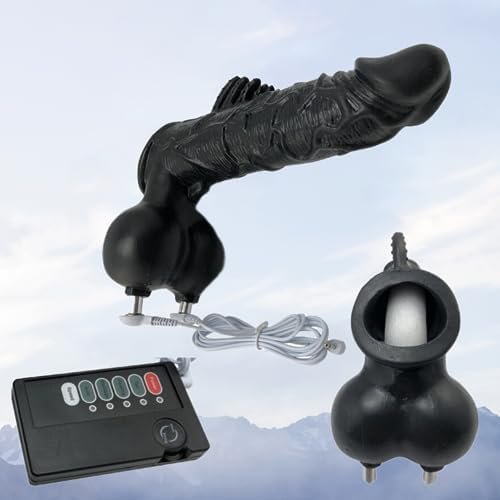 Electrc Shock Penis Ring Sleeve Electrical Stimulation Penis Stretcher Enlarger For Adult Sex Toys - Image 2