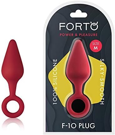 Forto F-10 Anal Plug Trainer Kit For Comfortable Long-Term Wear, 3 Silicone Anal Plugs Training Set With O-Ring Base Prostate Sex Toys For Beginners Advanced Users - Image 3