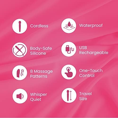 Bodywand Multi Function Massager | Handheld Personal Massager For Women | Vibrating Wand For Her Pleasure | Adult Sex Toys For Couples | Sex Toy | Cordless Usb Charging | Waterproof Massager - Image 3