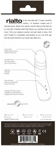 Vedo Rialto Rechargeable Realistic Vibrator (Vanilla) - Image 3