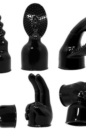 6 Pack Handheld Magic Wand Attachments Accessories Components Pain Relief For Neck Legs Back Etc.