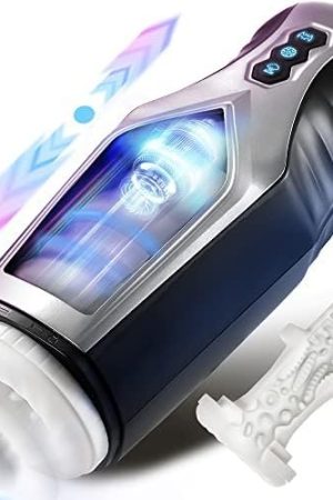 Automatic Male Masturbator Cup 7 Thrusting & Vibrating Modes & 3D Realistic Channel, Thrusting Masturbator Stroker With Fast Telescopic Speed ๏ผUlovime Male Sex Toys For Men Masturbation
