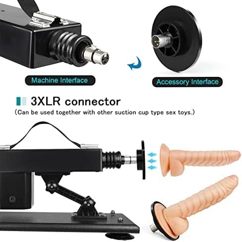 Sex Machine,Automatic Thrusting Dildo Machine With 3Xlr Attahcments,Adjustable Sex Toys For Women Men And Couples - Image 3