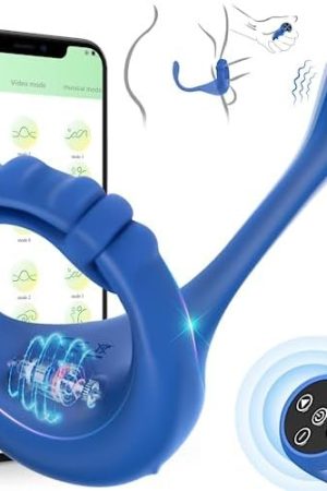 Taint Vibrating Cock Ring With Anal Plug - Latune Caden, 3 In 1 Prostate Toy With App Control, 10 Frequencies Couples Sex Toys For Men, Adjustable Penis Ring Prostate Massager Male Vibrator 1