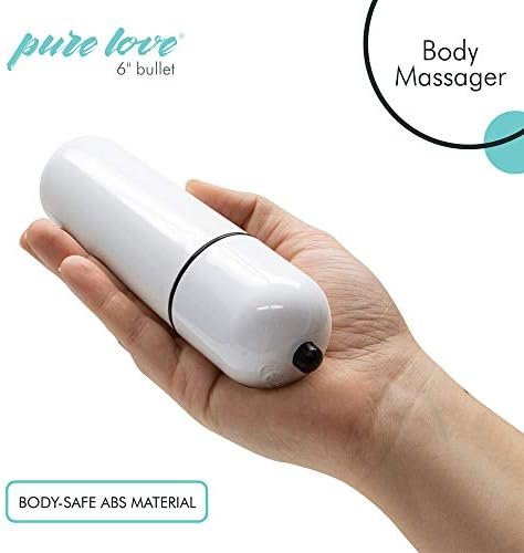 Pure Love Large Size Vibrating Bullet, 6-Inch-Long, Battery Operated Vibrator, Black Color, 1 Count - Image 3