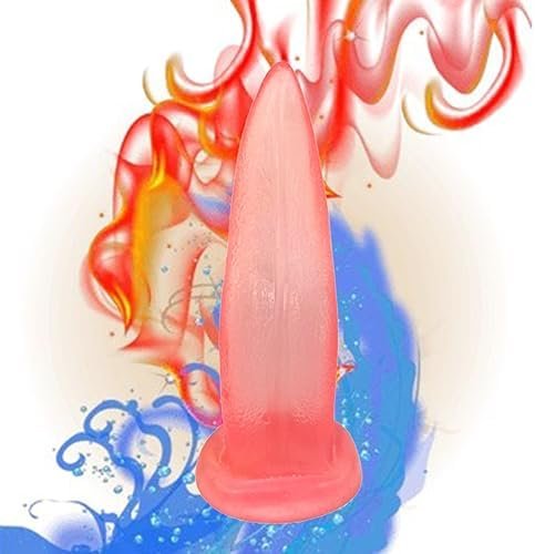 Wtogetao 8.27 Inch Tongue Dildo, Realistic Tongue Licking Dildo With Suction Cup Long Monster Dildo Anal Plug Toys Smooth Soft Dildo Anal Butt Plug Adult Sex Toys For Women And Men Couples (Flesh) - Image 3